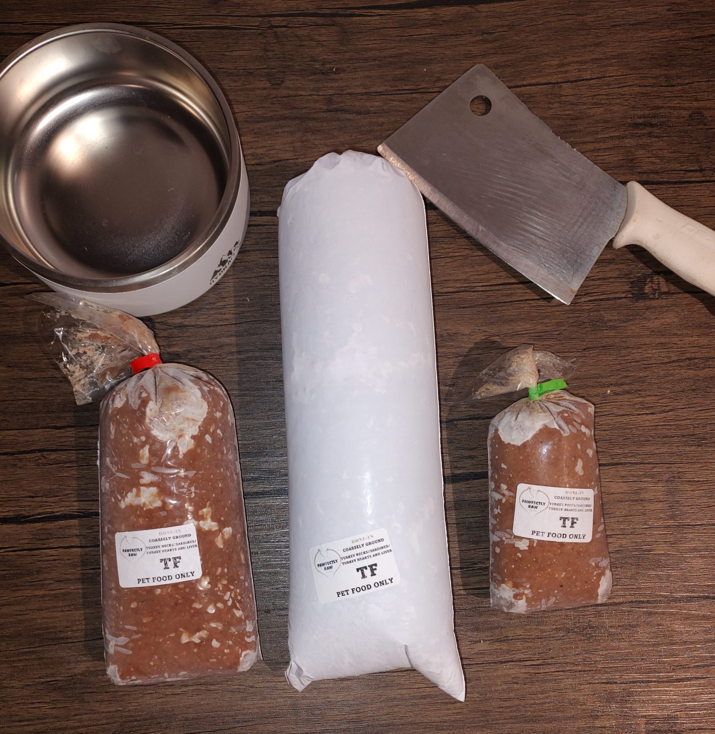 TURKEY NECKS WITH SARDINES